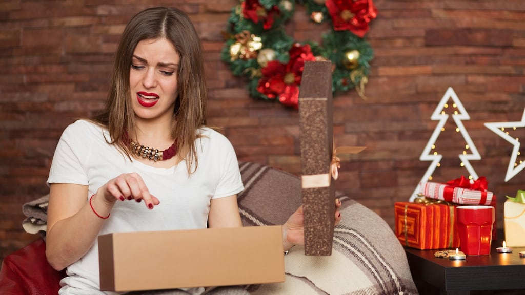“The disappointed look in the eyes of the recipient who came after us made it clear they weren’t into calligraphy either.” Photograph: Thinkstock