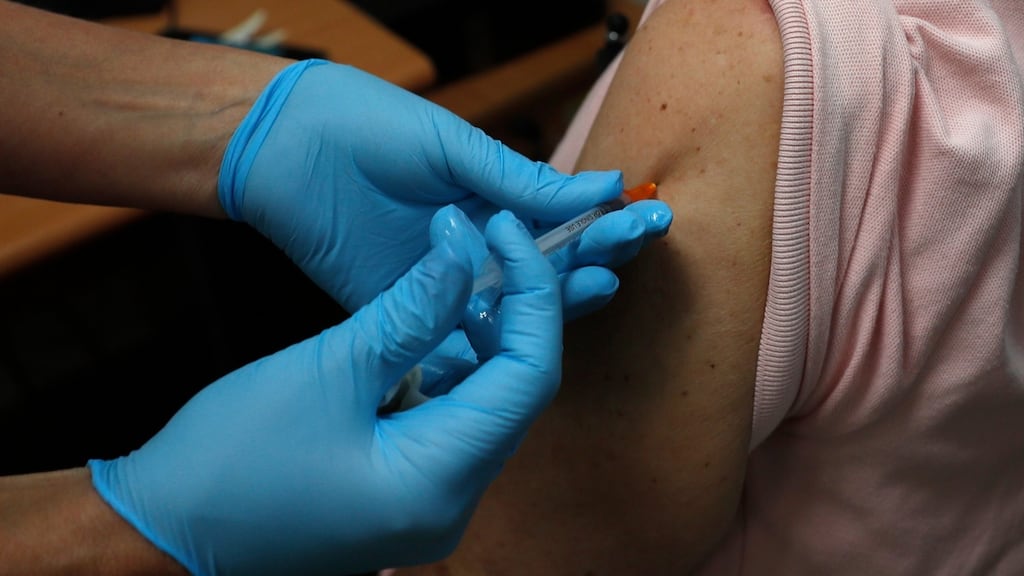 Boosters were and are badly needed here, and we should not be guilt-tripped by anybody out of deploying them. Photograph: Atef Safadi/ EPA