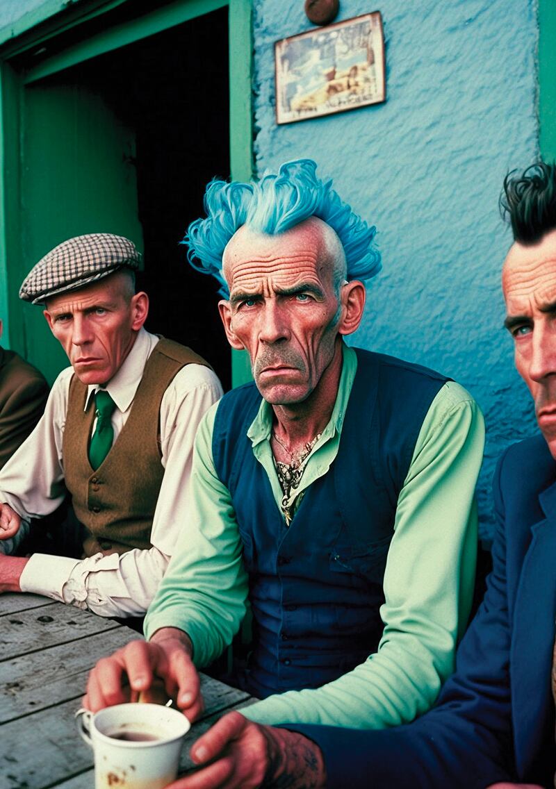 A front-cover illustration from Holy Show