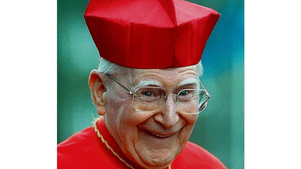 Cardinal Cahal Daly: he presided over the Irish church's most testing and difficult period in the last century