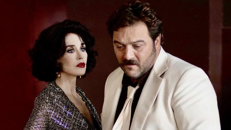 Isabelle Adjani and Denis Ménochet in Peter von Kant. Photograph: Carole Bethuel/Berlin Film Festival 2022