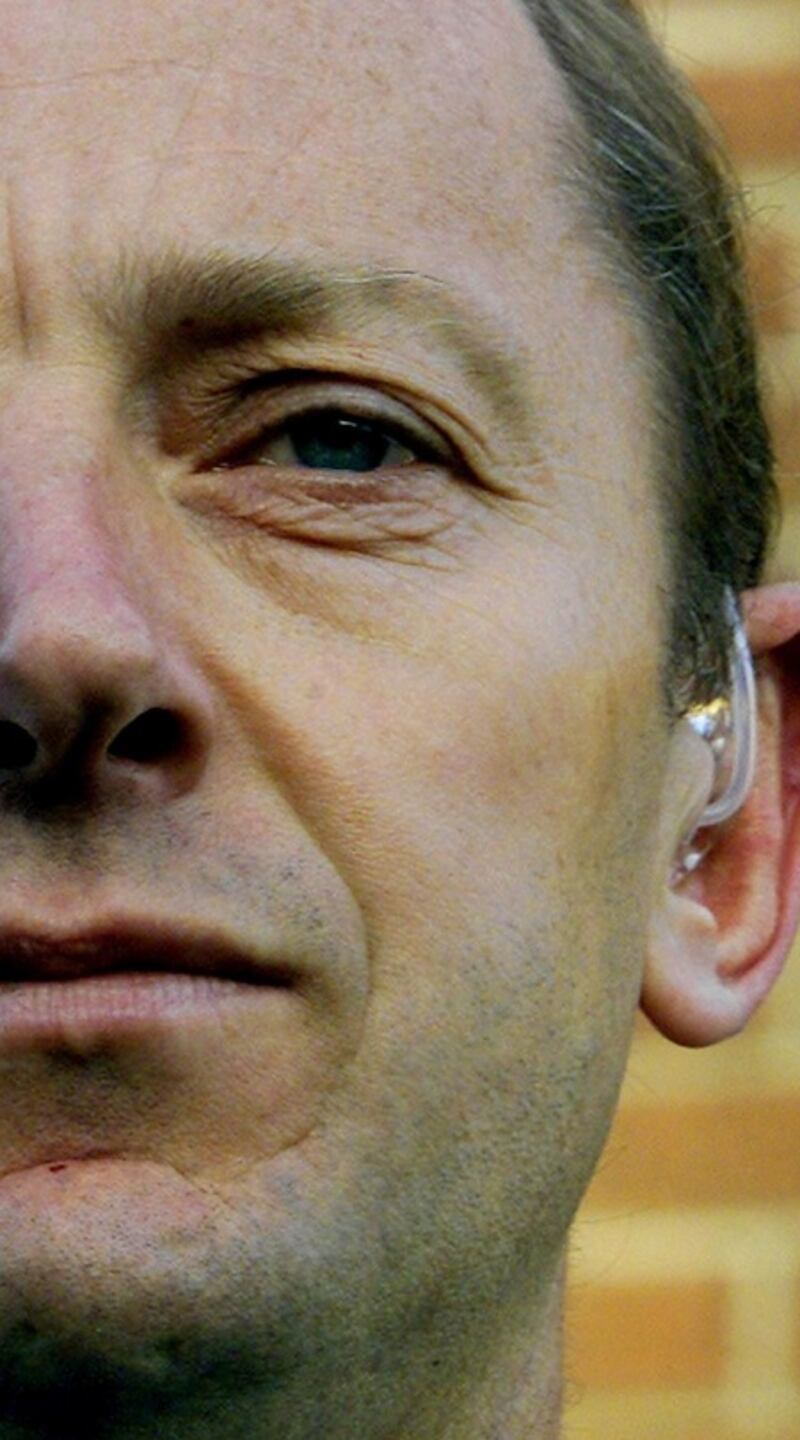 Sir Hugh Orde, when he became chief constable of the PSNI in 2002. Photograph: Paul McErlane/Reuters