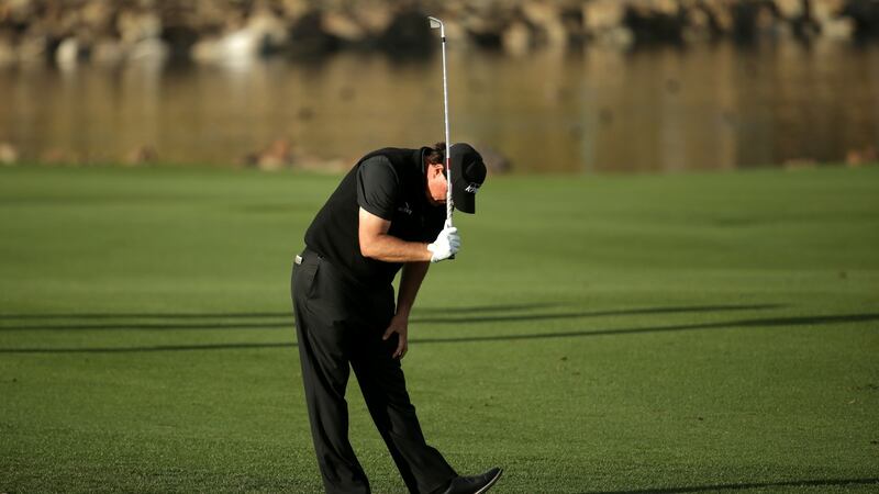 Phil Mickelson endured a disappointing final day. Photo: Jeff Gross/Getty Images