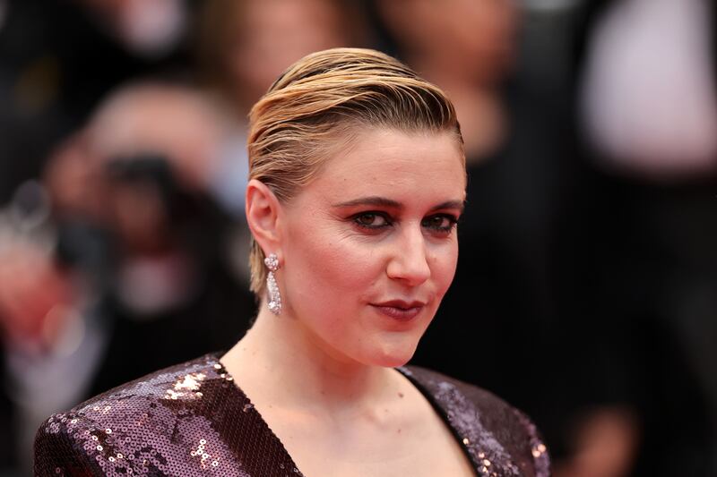 President of the jury at Cannes Greta Gerwig attends the opening ceremony. Photograph: Neilson Barnard/Getty