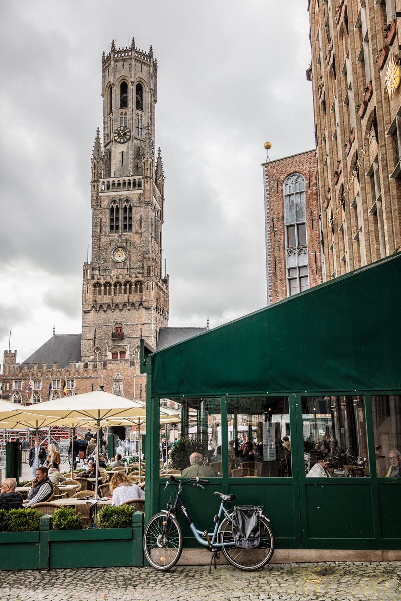 The 13th-century Belfort (Belfry) features in the 2008 film In Bruges, which has big Irish connections