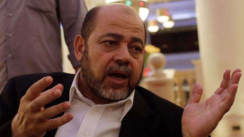 Hamas deputy chief Moussa Abu Marzouk: ‘This is the second and last ceasefire. The severity of the moment is clear.’ Photograph: Reuters/Asmaa Waguih