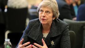 Theresa May fails to soften DUP’s Brexit stance on North visit