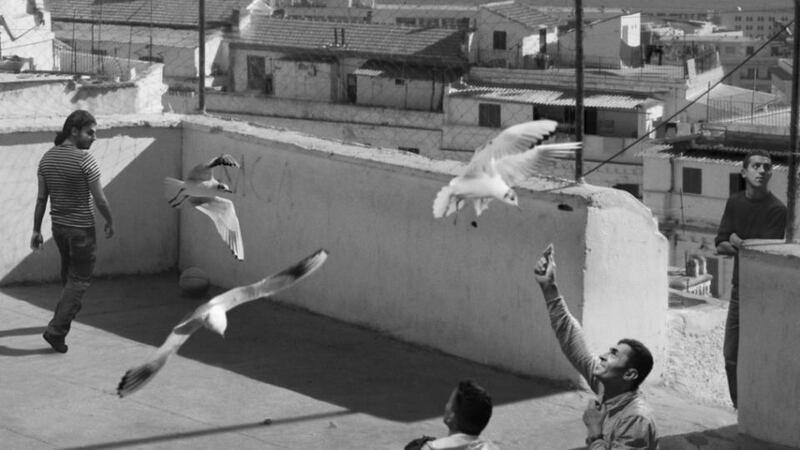 Detail from Happy Moment by David Claerbout