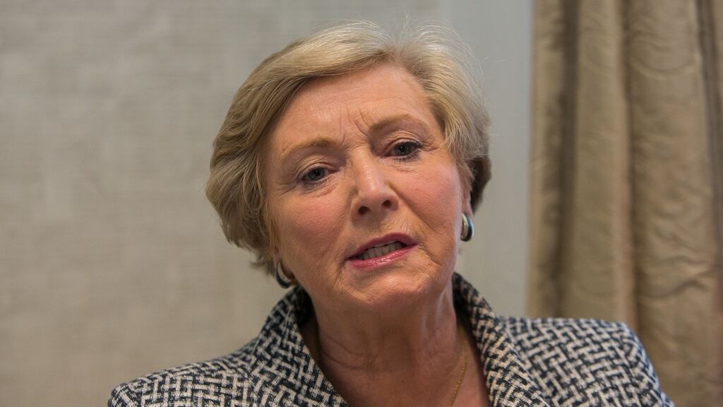 Barking up the wrong tree: Frances Fitzgerald. Photograph: Gareth Chaney Collins