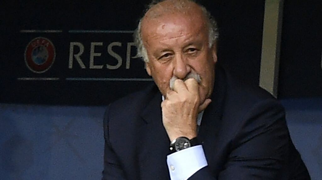 Vicente Del Bosque: “Of course, I have no intention of continuing,” he said in an interview with Radio Nacional de Espana on Thursday. “It was a decision I had taken beforehand.” Photo: Getty Images