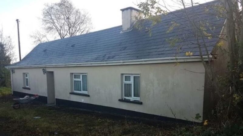 This three-bedroom bungalow is on the market at just under 0.33ac in Caldragh, Strokestown, Co Roscommon
