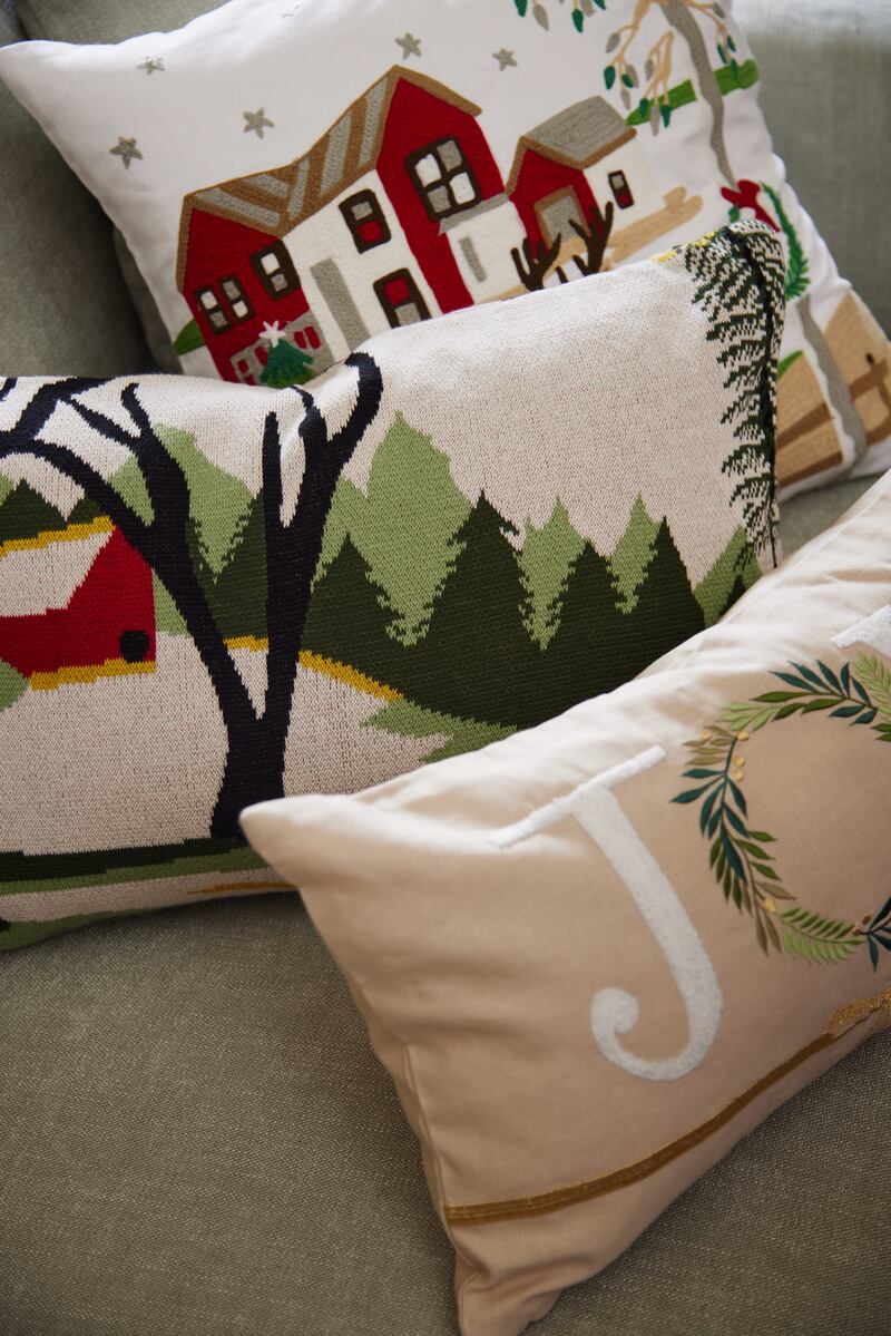 Festive cushions, Meadows and Byrne, from €45