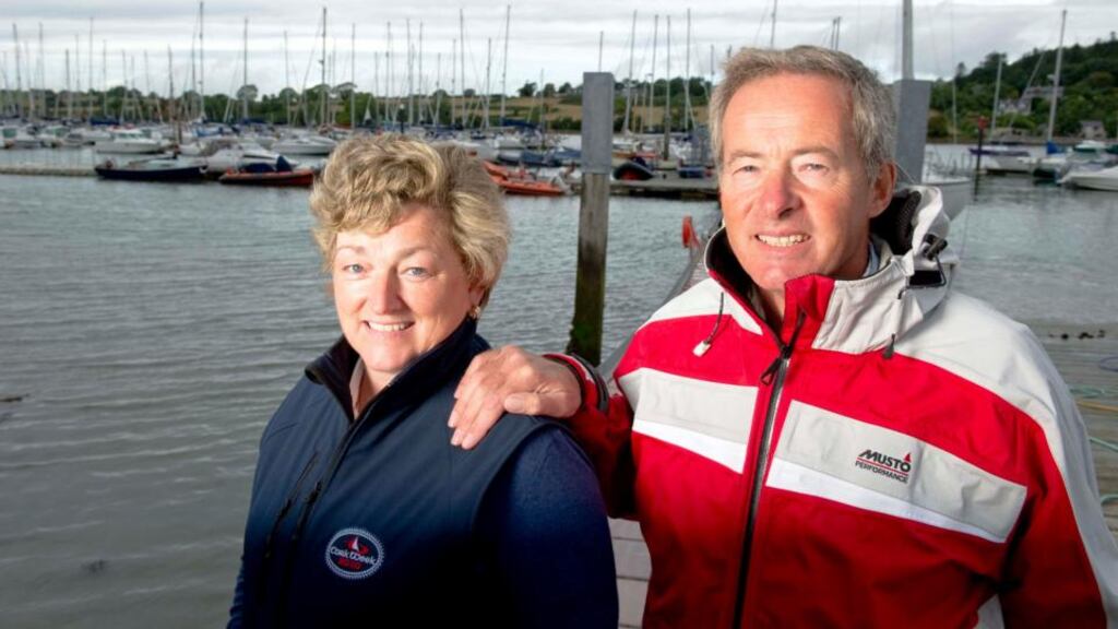 April and Joe English in Crosshaven, Co Cork.