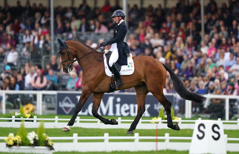 Susie Berry: she was part of the Irish team that finished fifth at the World Championships. Photograph: Tim Goode/PA Wire.
