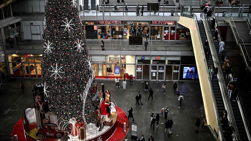 The Forum des Halles shopping centre in Paris.