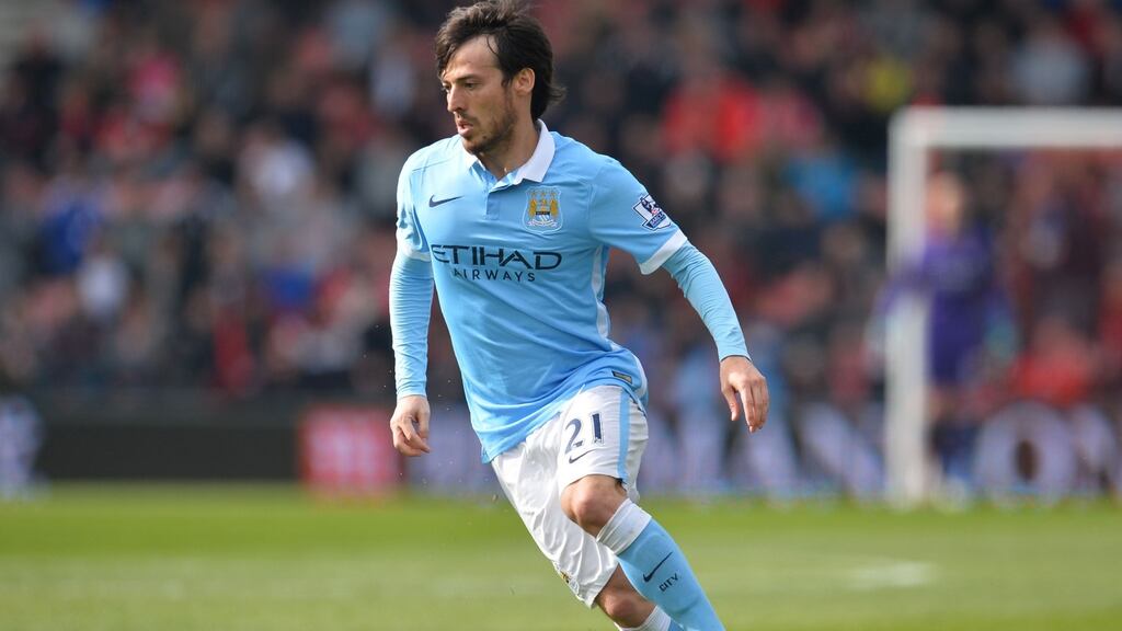 Manchester City will be without David Silva for their clash with West Brom. Photo: Getty Images