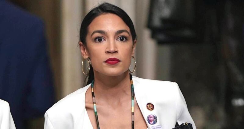 Alexandria Ocasio-Cortez: damned if you double cleanse and lazy if you don’t. Photograph: Joshua Roberts/Reuters