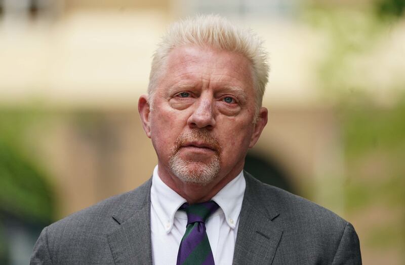 Boris Becker: 'You expect world champions to be like everybody else? Well, we are different.' Photograph; Kirsty O'Connor/PA