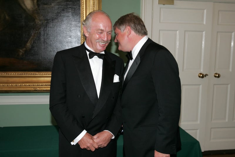 Both Dermot Desmond and Denis O'Brien are listed on the Forbes billionaire list. Mr Desmond was the only one of nine Irish billionaires to see his wealth grow last year. Photograph: Frank Miller