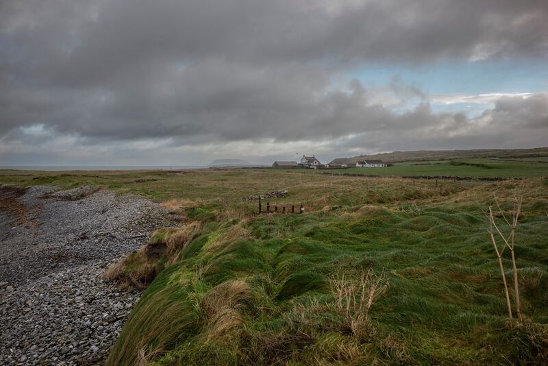 Fields near the village of Easky, in Co Sligo