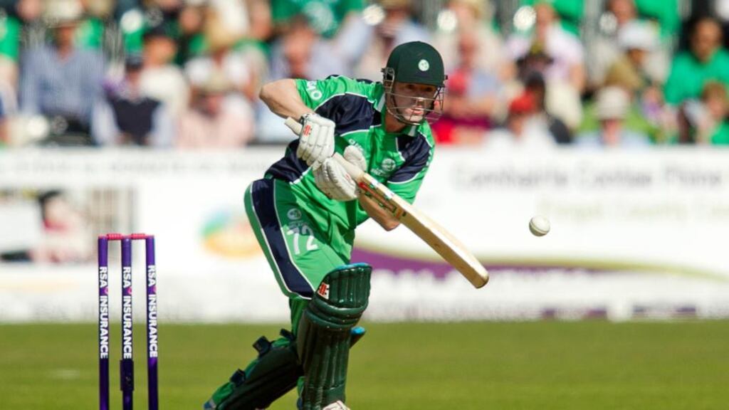 Ireland’s Niall O’Brien, in the team that beat the West Indies. Liam McBurney/PA Wire.