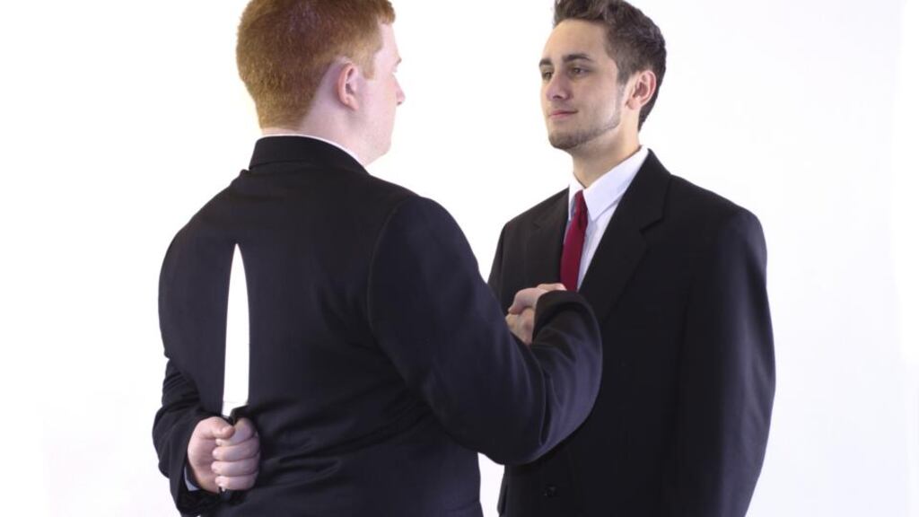 Out of necessity, people spend a good deal of time watching their backs in politicised companies and far less gets done than might otherwise be achieved.