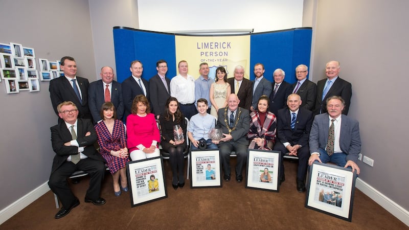 The Limerick Person of the Year awards. Photograph: Seán Curtin/True Media