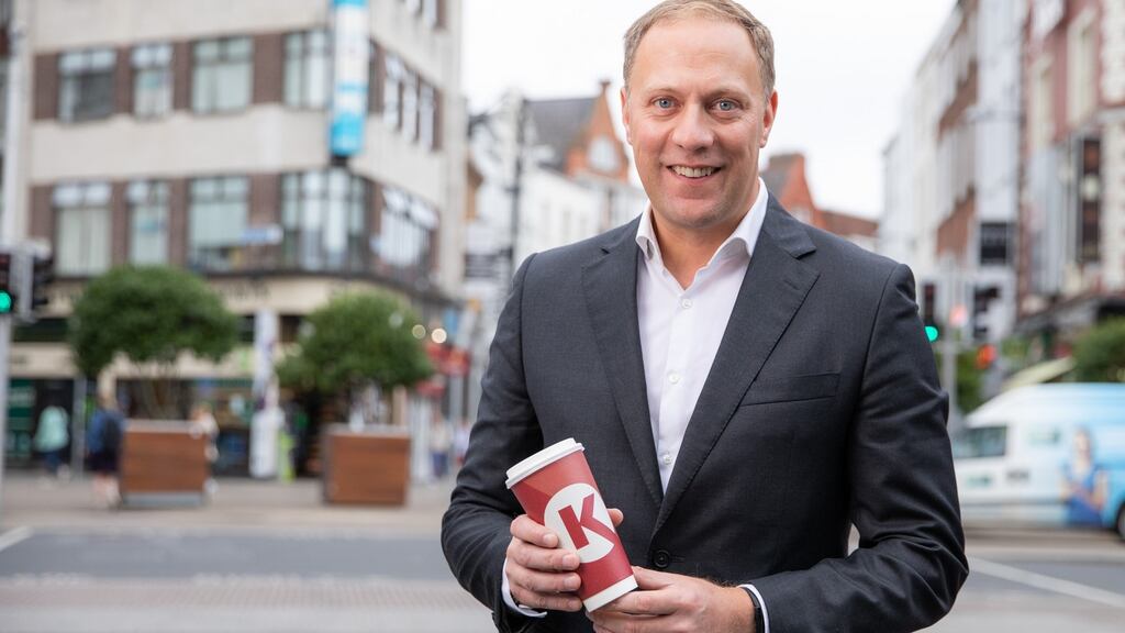 Gordon Lawlor, managing director of Circle K Ireland, which has announced an agreement to acquire 10 Griffin Group convenience stores in Dublin. Photograph: Naoise Culhane
