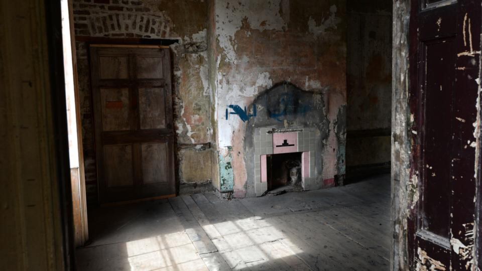 An interior in 14 Henrietta Street, Dublin, which is to be turned into a museum. Photograph: Dara Mac Dónaill