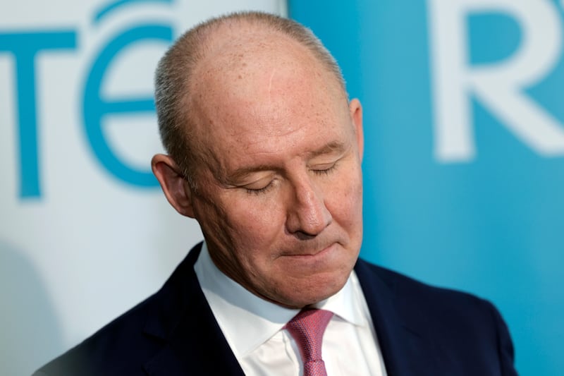 Fianna Fáil candidate Jim Gavin withdrew from the presidential election after questions were raised about his time as a landlord. Photograph: Conor O'Mearain/ PA