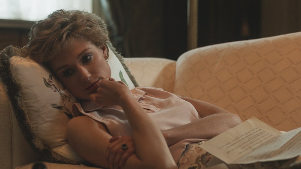 Streaming royalty: Elizabeth Debicki stars as Princess Diana in The Crown. BARB said the Netflix series was watched by 1.11 million people in the UK via their television sets on the day the fifth season premiered. Photograph: Left Bank Pictures/Netflix