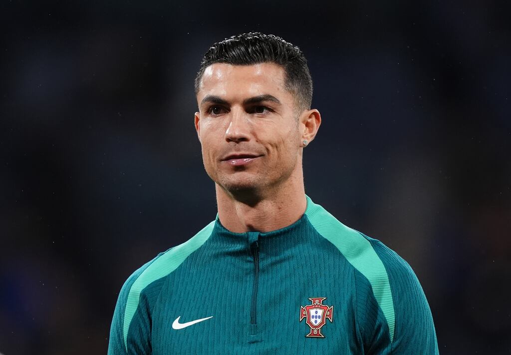 Cristiano Ronaldo has become the first billionaire soccer player, according to Bloomberg. Photograph: Andrew Milligan/PA