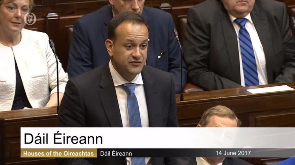 Varadkar says he does not believe in summary justice and kangaroo courts
