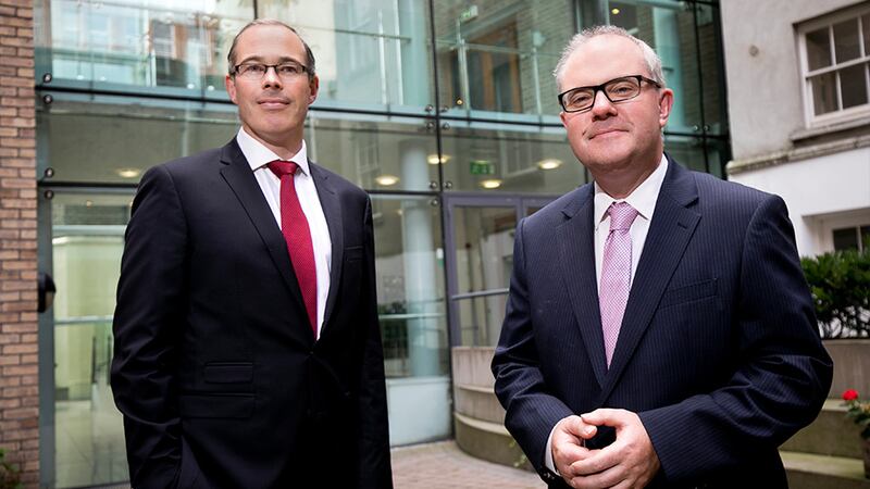 ByrneWallace head of energy, Gavin Blake with head of corporate, Neil Keenan