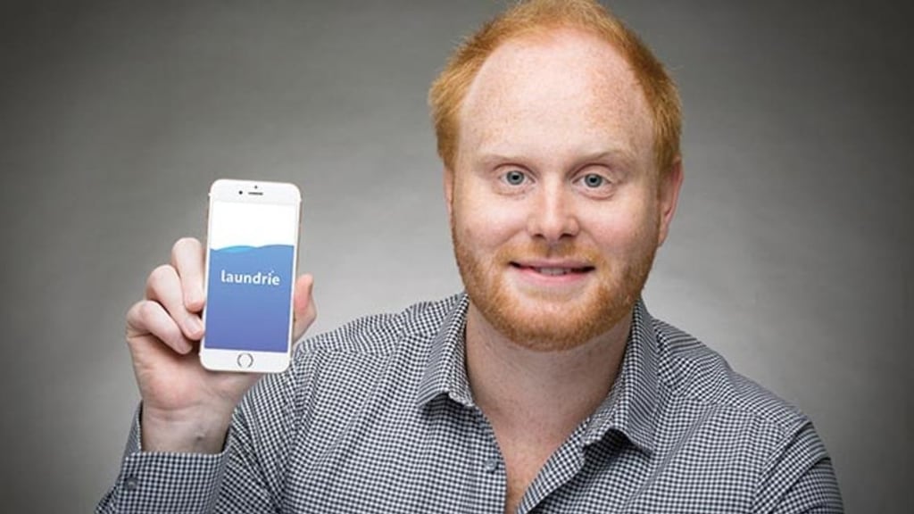 Evan Gray of Laundrie: the laundry pick- up/drop off service launched last June