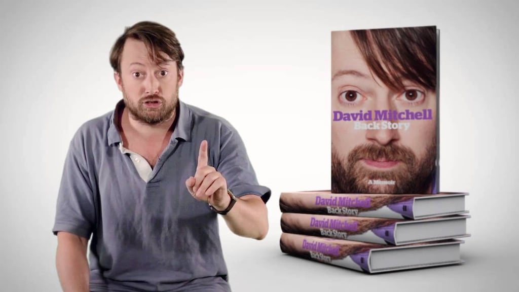 David Mitchell: comedian is among the stars who are voicing audiobooks