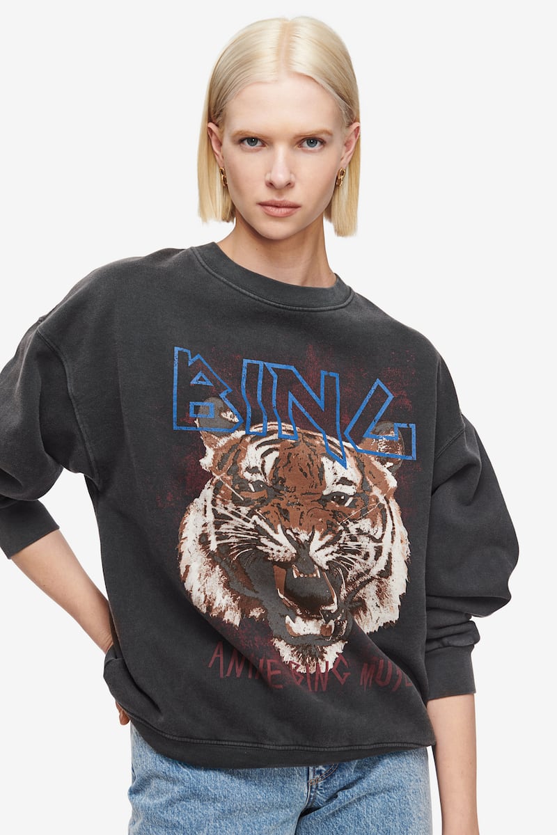 Tiger top (€169), Anine Bing at brownthomas.ie.
