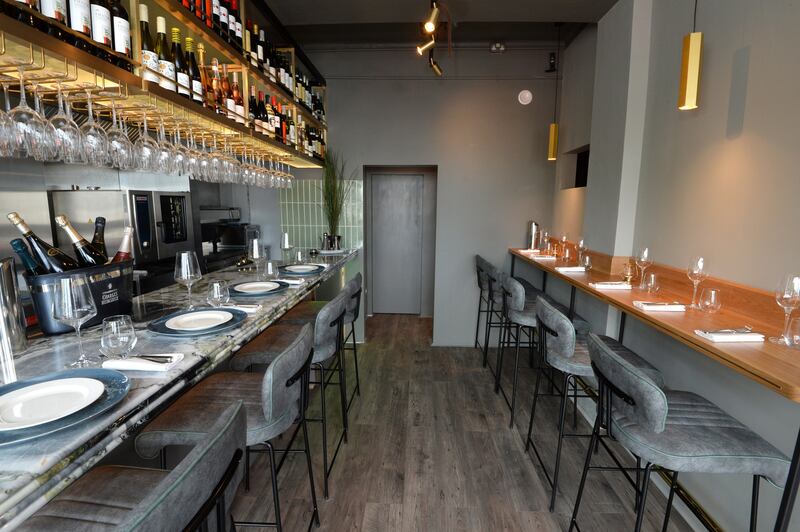Little Mike’s: Gaz Smith’s new wine bar is a world away in its layout and ambiance from Michael’s, its big brother, a few doors down in Mount Merrion, in south Co Dublin. Photograph: Dara Mac Dónaill
