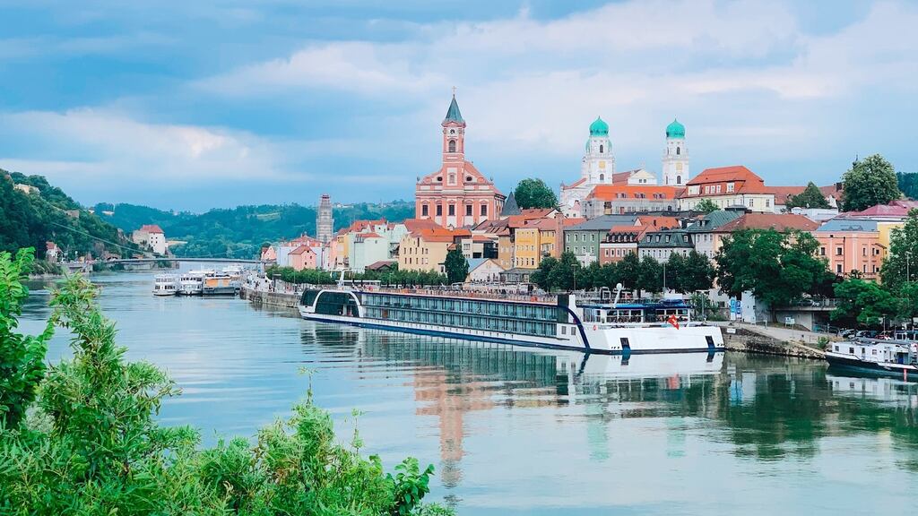 Cruising along the majestic Danube in the Ama Magna. Our three-day itinerary takes us to Vienna, Esztergom and Budapest.