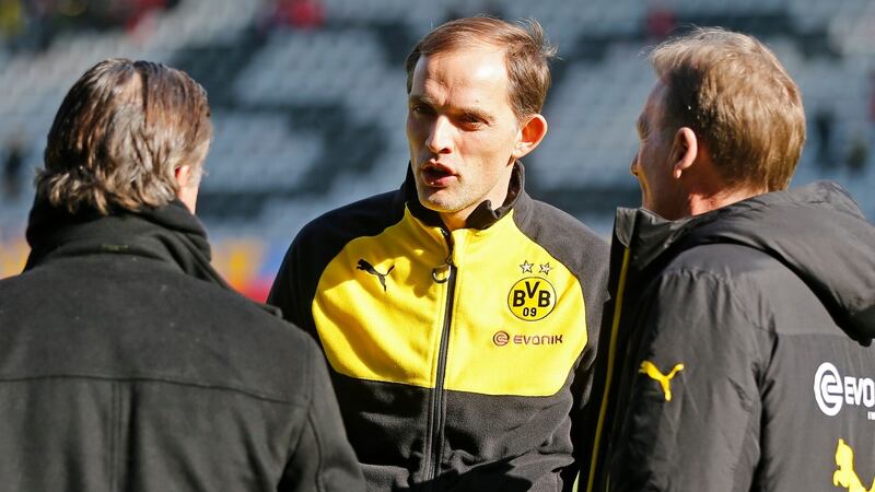 Borussia Dortmund manager Thomas Tuchel is looking to guide his team to a first Champions League quarter-final since 2014. Photo: Ronald Wittek/Getty Images