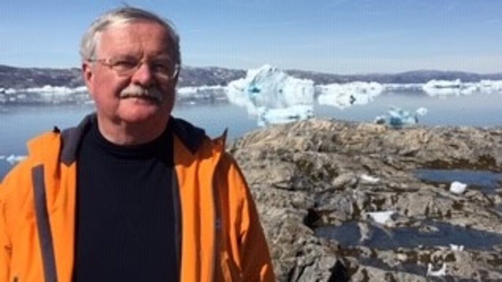 Peter Brennan in Greenland