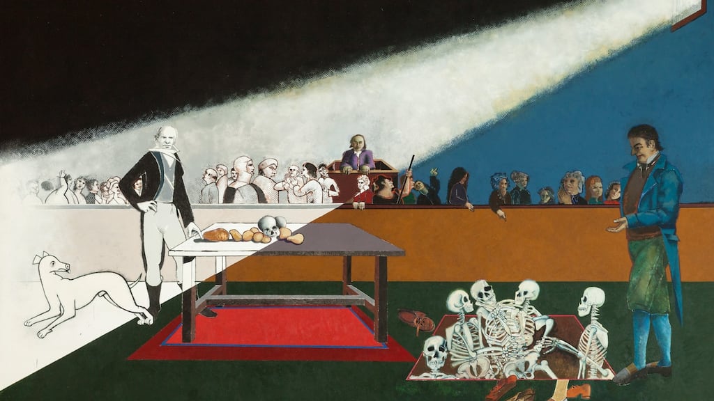 Black ’47 by Michael Farrell. Image courtesy of Ireland’s Great Hunger Museum, Quinnipiac University, Hamden, Connecticut