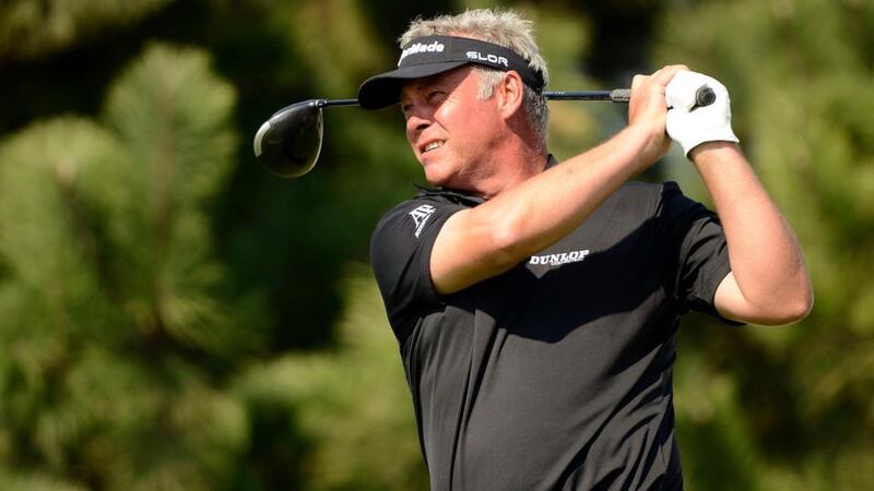 Darren Clarke of Northern Ireland. Photograph: Paul Lakatos/AP Photo/OneAsia)