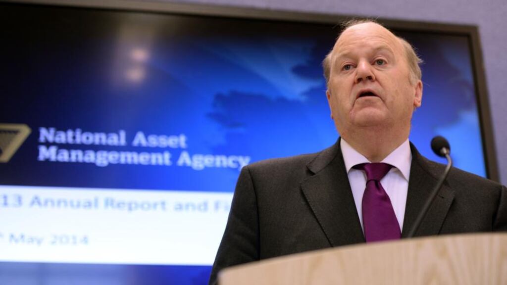 Minister for Finance Michael Noonan is likely to receive good news on Irish exchequer returns. Photograph: Dara Mac Dónaill