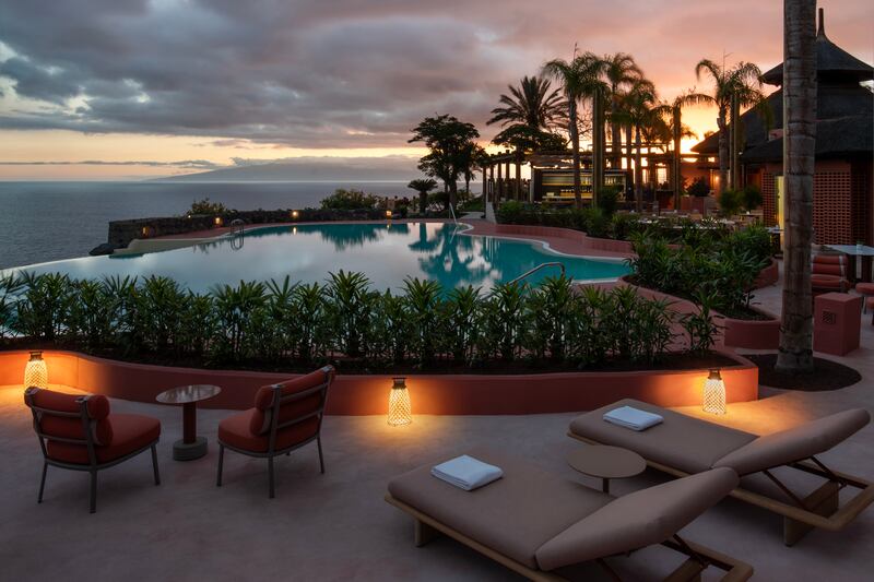 On Tenerife’s volcanic island, The Ritz-Carlton, Abama offers families a winter retreat of sun-filled days and ocean views