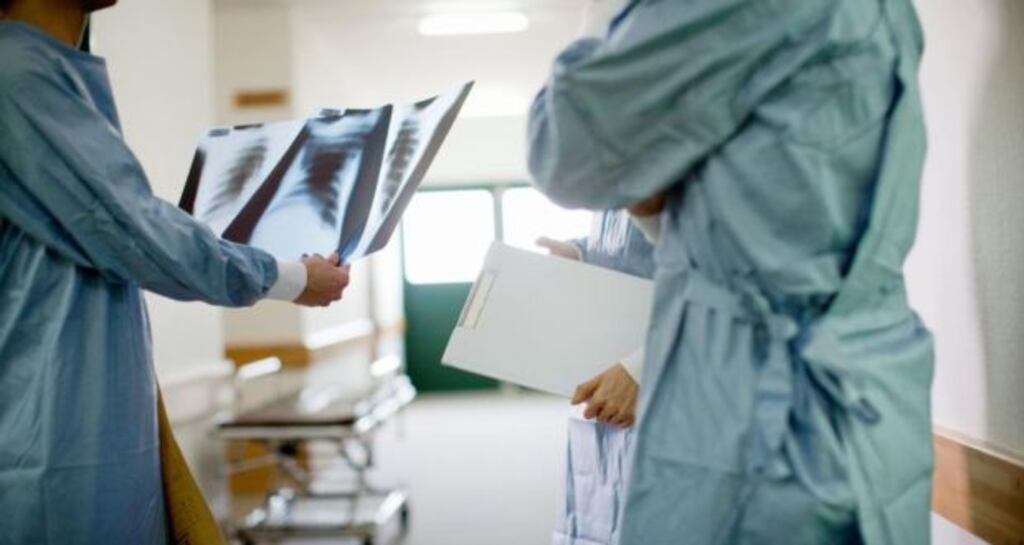 Over one third, or 34.3 per cent, of doctors currently working in Ireland were trained abroad. Photograph: Getty Images