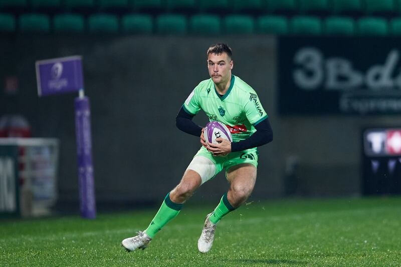 Former Munster winger Eoghan Barrett has been impressing with Pau in the French Top 14. Photograph: Alex Caparros/Getty Images for EPCR