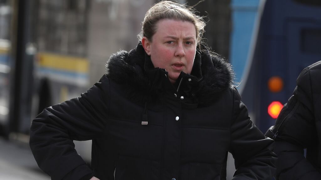 Vincent Doran had sued through his mother Lorraine Pender, pictured above leaving the Four Courts on Wednesday. Photograph: Collins Courts