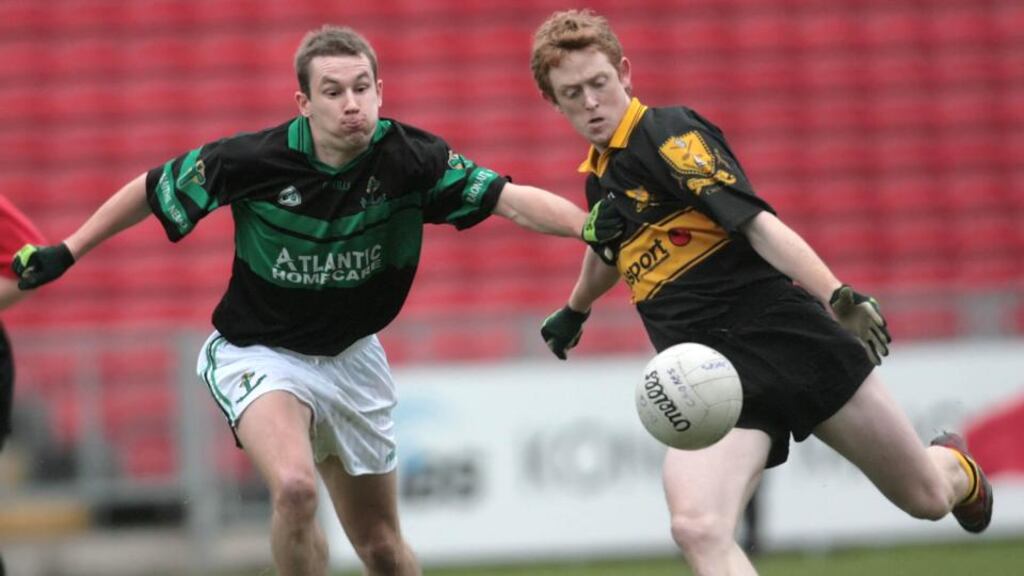 Colm Cooper (right) could not commit to the this year’s International Rules series against Australia because of his club commitments with Dr Crokes. Photograph: Neil Danton/Inpho