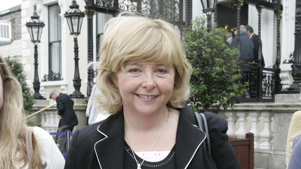 Senator Mary Moran (Lab) said she knew of parents’ councils getting details of students who had not paid voluntary contributions and this contributed to the culture of “blackmail”. Photograph: Dara Mac Dónaill/The Irish Times Photographer: Dara Mac Donaill / THE IRISH TIMES